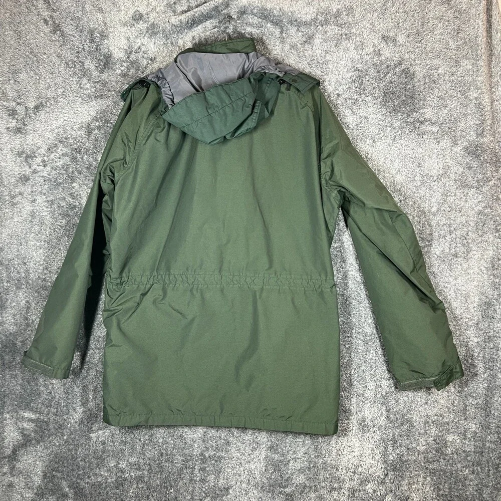 Vintage North Face Jacket Mens XL Green Goretex Made in USA Mountain Parka Hood